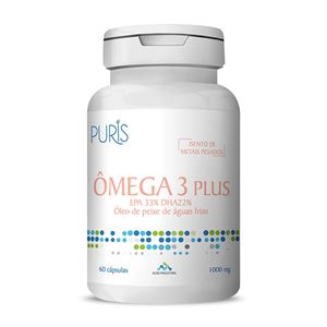 Ômega 3 Plus Puris 60 Cápsulas