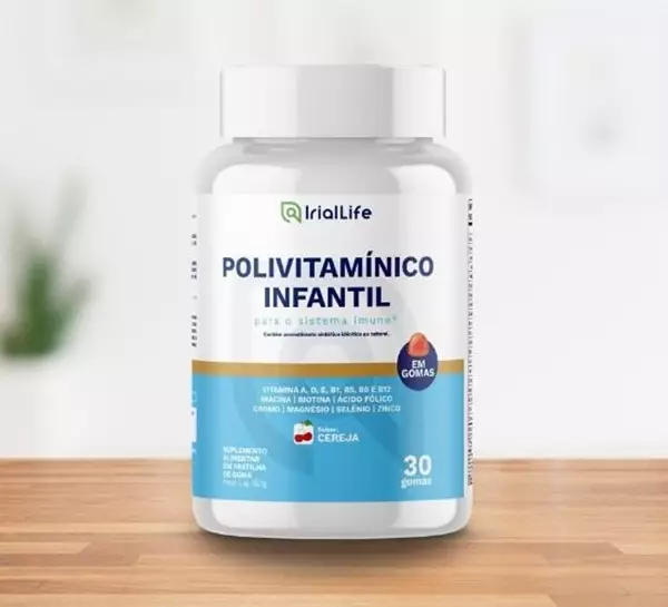 POLIVITAMINICO INFANTIL - (30 GOMAS) - IRIAL LIFE