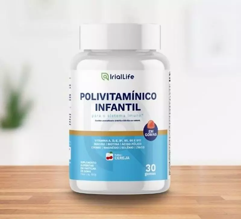 POLIVITAMINICO INFANTIL - (30 GOMAS) - IRIAL LIFE