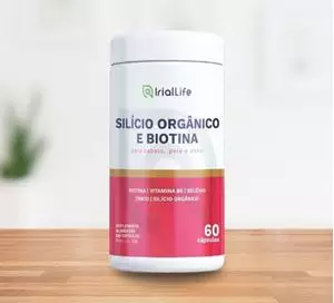 SILÍCIO ORGÂNICO+BIOTINA (60 CAPS) - IRIAL LIFE