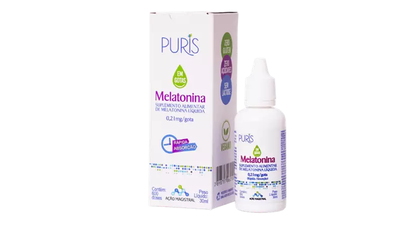 MELATONINA 0,21MG/GOTA - PURIS